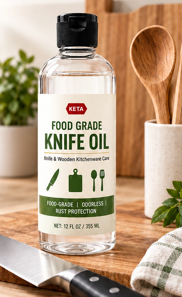 Food Grade Knife Oil catalog packaging example