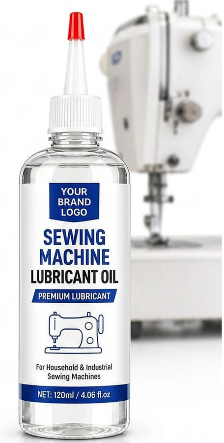 Sewing Machine Lubricant Oil catalog packaging example